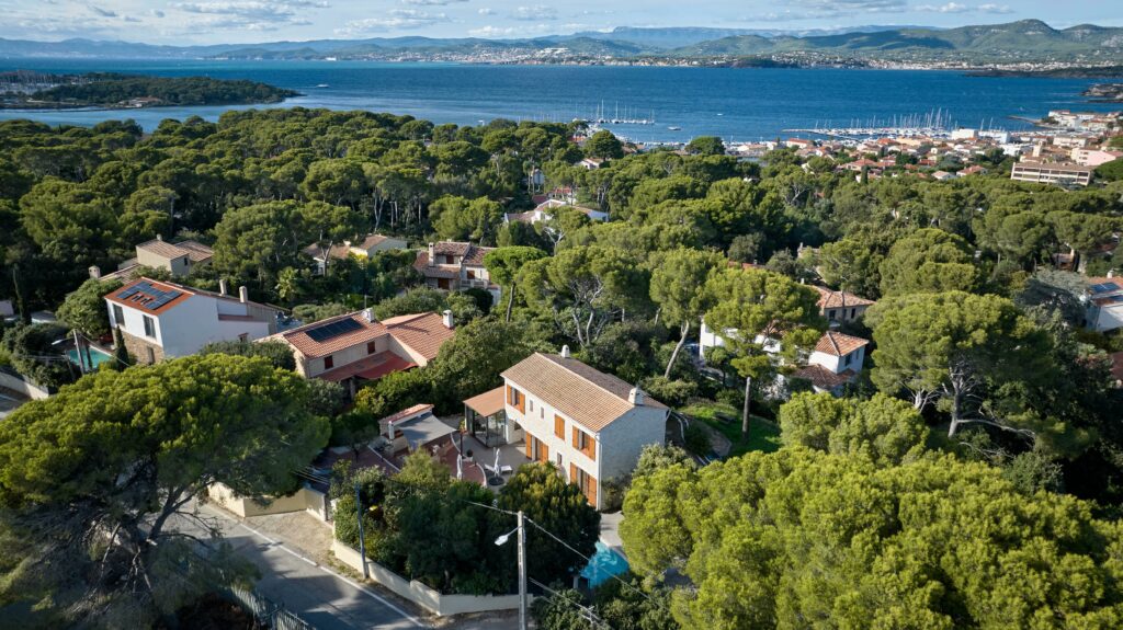 Maison au Brusc vue drone