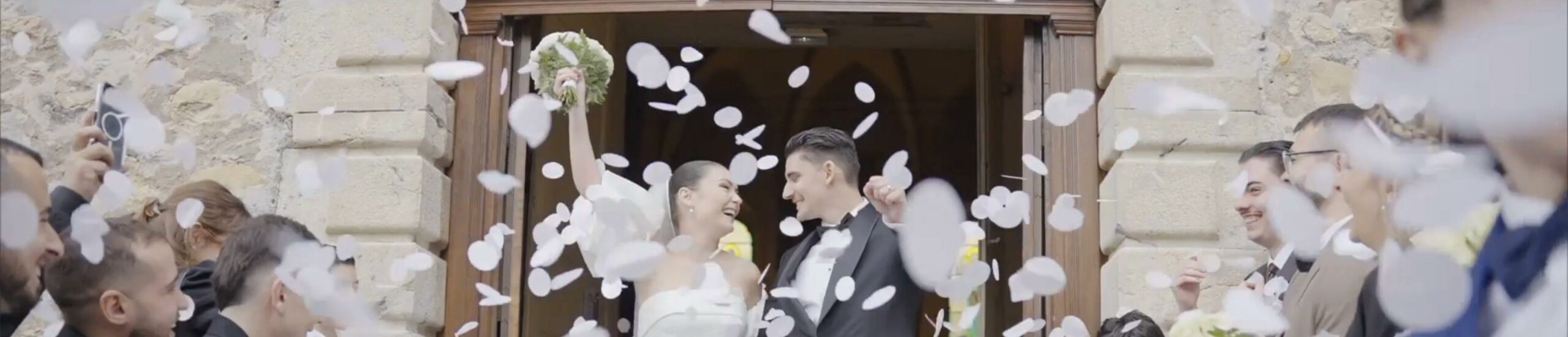 sortie église mariage